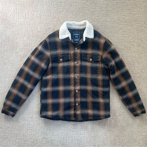 Pull&Bear Plaid Barn Jacket